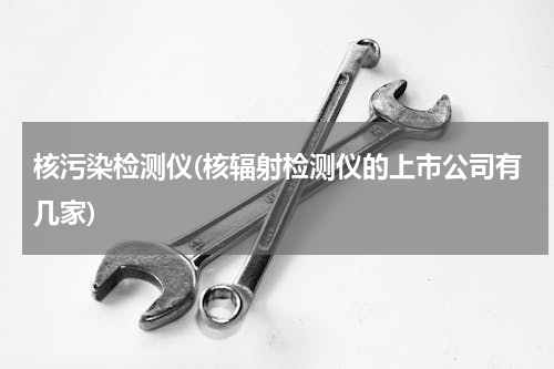 核污染检测仪(核辐射检测仪的上市公司有几家)