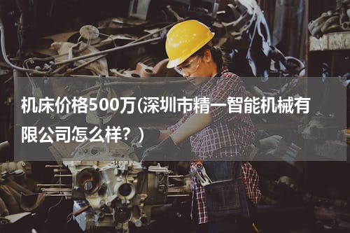 机床价格500万(深圳市精一智能机械有限公司怎么样？)