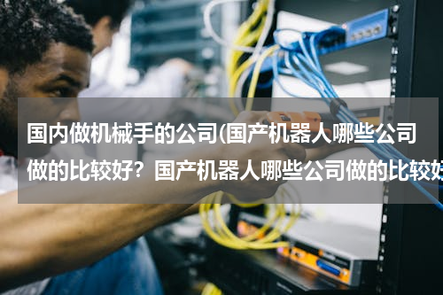 国内做机械手的公司(国产机器人哪些公司做的比较好？国产机器人哪些公司做的比较好？)