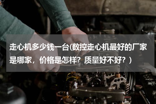 走心机多少钱一台(数控走心机最好的厂家是哪家，价格是怎样？质量好不好？)