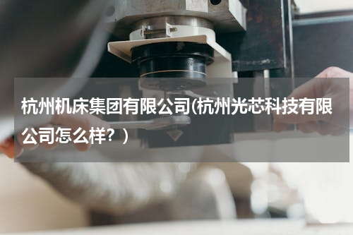 杭州机床集团有限公司(杭州光芯科技有限公司怎么样？)