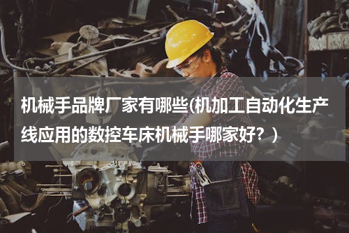 机械手品牌厂家有哪些(机加工自动化生产线应用的数控车床机械手哪家好？)