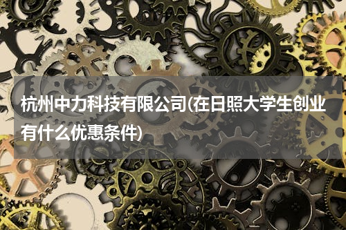 杭州中力科技有限公司(在日照大学生创业有什么优惠条件)