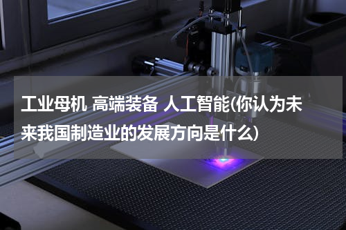 工业母机 高端装备 人工智能(你认为未来我国制造业的发展方向是什么)