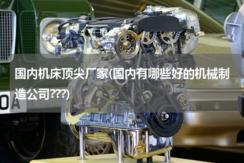 国内机床顶尖厂家(国内有哪些好的机械制造公司???)