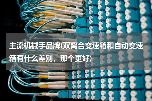 主流机械手品牌(双离合变速箱和自动变速箱有什么差别，那个更好)