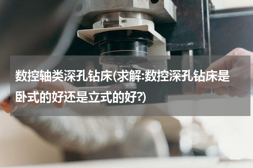 数控轴类深孔钻床(求解:数控深孔钻床是卧式的好还是立式的好?)